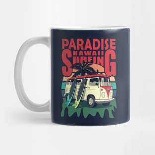 Hawaii surfing Mug